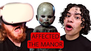 AFFECTED THE MANOR gameplay VR VERY SCARY [upl. by Kerri468]