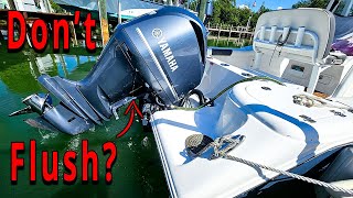 REASONS Why People DONT Flush Their Outboards [upl. by Sheeb]