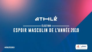 Espoir masculin de lannée 2019  Les nommés [upl. by Llenrahc]