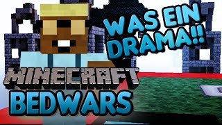 DIE RUNDE IST N DRAMA ▪ Minecraft Bedwars [upl. by Newra690]