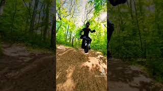 Secret mountain bike jump line on my Kingsong S22 pro EUC electric unicycle [upl. by Rockafellow961]