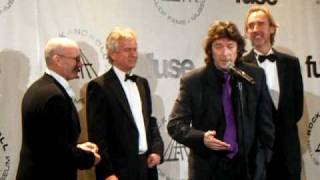 New AlbumPhil Collins and Genesis Joke with Press 2010 Rock and Roll Hall of Fame [upl. by Tahmosh]