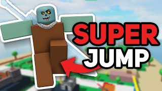 How to SUPER JUMP in Combat Warriors Roblox [upl. by Absa]