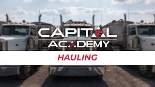 Capital Academy  Intro to Hauling [upl. by Mallorie]