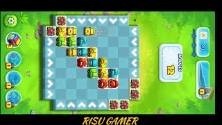 Traffic Puzzle Car Jam Escape Game  Part 2  Entertaining Puzzle Game  RISU GAMER [upl. by Aicetel]