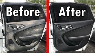 How to Super Clean your Interior Dashboard Center Console Door Panels amp Glass [upl. by Einaffyt]