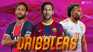 Top 10 Dribblers in Football 2021 [upl. by Medeah]