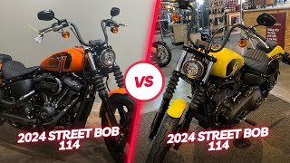 2024 Harley Davidson Street Bob 114 VS 2023 Harley Davidson Street Bob 114 [upl. by Clapp]