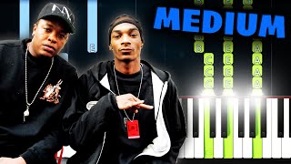 Dr Dre  Still DRE ft Snoop Dogg  Piano Tutorial [upl. by Annaer]