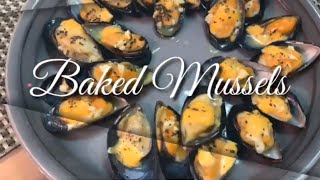 Baked TahongMussels [upl. by Edmee]