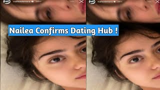 Nailea Devora CONFIRMS Dating Hubert on Instagram  Posts Cozy Clips together [upl. by Arrol382]