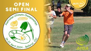 FYSHWICK UNITED vs ELLIPSIS MEN — OPEN SEMI FINAL— AUCDI 2024 [upl. by Aitsirk45]