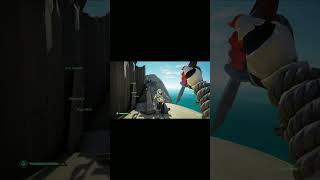 Sea of Thieves How much Damage do Throwing Knives do seaofthieves shorts [upl. by Udelle]