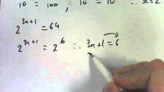 5C  Indicial Equations [upl. by Nerval]