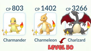 I used Charmander family shiny in Pokemon GO [upl. by Ahsekin]