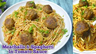 Meatballs And Spaghetti RecipeMeatballs And Spaghetti SauceSpaghetti And Meatballs Italian [upl. by Fonseca]