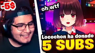 SI ME HACES REIR LE DONO A TU STREAMER FAVORITO [upl. by Aidil]