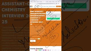 BARCSCIENTIFIC ASSISTANTCCHEMISTRY12824 BARCSTOCESTO MOCK INTERVIEW  SubodhCheM [upl. by Tyrone282]