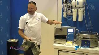 Antunes  TW100 Tortilla Press amp RS1000 Rapid Steamer at NAFEM [upl. by Abrahan]