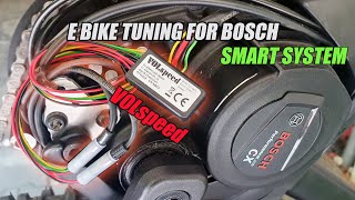 E BIKE TUNING FOR BOSCH Smart System Volspeed [upl. by Tamah]