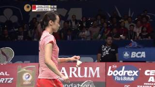 BCA Indonesia Open 2015  Badminton SF M1XD  Zhang NanZhao YL vs T AhmadL Natsir [upl. by Azile58]