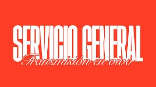 Servicio General  11222024 [upl. by Ecirtnahs]