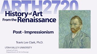 Lecture12 Post Impressionism [upl. by Raine536]