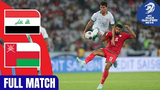 Full Match  AFC Asian Qualifiers™️ Road To 26  Group B  Iraq vs Oman [upl. by Vyse]