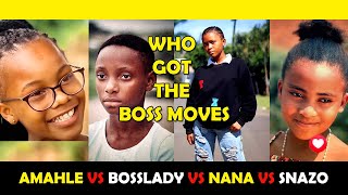 NANA ZWANE BOSSLADY AMAHLE SNAZO WHO GOT THE BOSS MOVES ATBS VS ATGS [upl. by Losse]