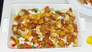 Lebanese Fatteh Salad  Aribas Kitchen  Ramadan Special [upl. by Nets848]