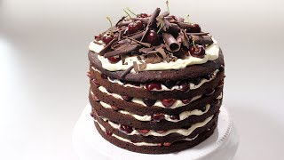 Black Forest Cake Recipe  Woolworths [upl. by Puglia]