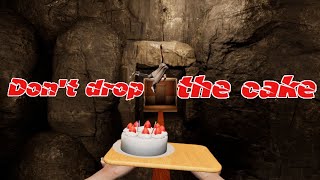 Can I Keep the Cake Safe Dont drop the cake demogame demogameplay [upl. by Desi]