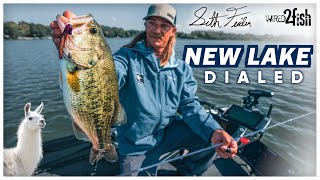 Seth Feider New Lake Bass Fishing Smackdown 🥊 [upl. by Sulihpoeht]