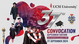 UCSI University’s 37th Convocation Ceremony 2024  Third Session [upl. by Reppart]