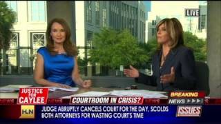 HLN Casey Anthony courtroom in crisis [upl. by Attehcnoc]