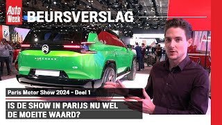 Beursverslag Paris Motor Show 2024  Deel 1 [upl. by Nhor682]