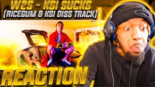 HARRY DESTROYED KSI  W2S  KSI Sucks RiceGum amp KSI Diss Track REACTION [upl. by Corabel]