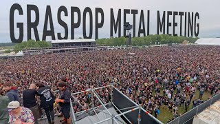 Graspop Metal Meeting 2024  Backstage Megadeth [upl. by Alidus598]