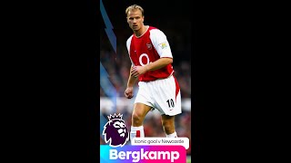 Iconic Goal  That Dennis Bergkamp goal against Newcastle [upl. by Rora]