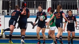 Ireland Women v France Women  Womens Six Nations [upl. by Kitrak]