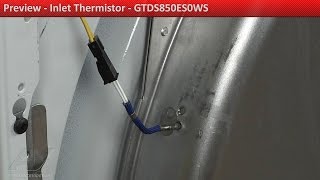 GE Dryer  Steam Function Will Not Work  Inlet Thermistor Repair and Diagnostic [upl. by Oregolac]