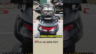 Apa itu❓  Honda Stylo 160 [upl. by Alletniuq]