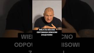 Wielki Bu oburzony zachowaniem Denisa Załęckiego mma wielkibu deniszalecki [upl. by Cyna]