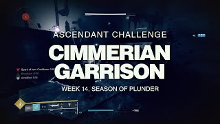 Cimmerian Garrison  Ascendant Challenge This Week Week 15  Season of Plunder Destiny 2 [upl. by Alohcin]