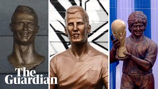 More like someones nan A look at footballers and their terrible statues [upl. by Fitzpatrick]