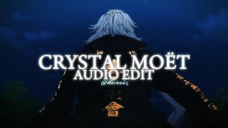 Crystal Moët x Tneet slowed  bass boosted amp remix 「Edit Audio」 [upl. by Siloum57]