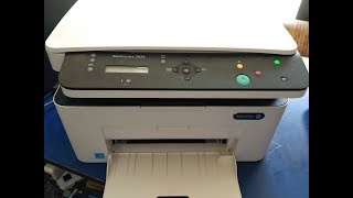 xerox workcentre 3025 wifi setup [upl. by Kaycee]