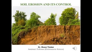 Soil Erosion and its Control [upl. by Ailima]