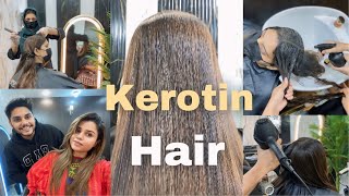 Mama ne karvaya kerotin hair  Meet with fiza kashif  kerotin hair full process  amirazamofficial [upl. by Cad758]