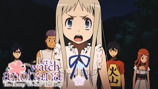 Lets Watch AnoHana Episode 4 Live Reaction  あの日見た花の名前を僕達はまだ知らない。 The Flower We Saw That Day [upl. by Ilrebmyk698]